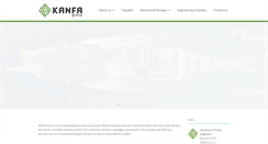 Desktop Screenshot of kanfagroup.com